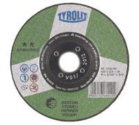 Tyrolit 367782 STANDARD Discos de Corte, 42, C30S-BF, 115 x 2.5 x 22.23 mm Dimensiones, Caja de 25