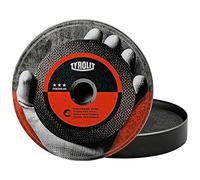 TYROLIT Discos de corte de alta calidad, discos de corte de metal superfinos para acero inoxidable con alta pureza química para baja corrosión de las ruedas, 125 x 1,0 x 22,23 mm (lata de 10)
