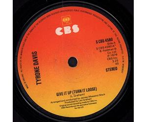 TYRONE DAVIS - GIVE IT UP 7 INCH (7" VINYL 45) UK CBS 1976