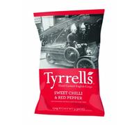 Tyrrells Sweet Chilli&Red Pepper Cris 150 g
