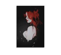 TYRWRHURWEY Hermosos pósteres de vista lateral para pared, lienzo, estético, vintage, pintura decorativa, sala de estar, dormitorio, decoración de 20 x 30 cm, estilo sin marco