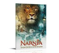 TYRWRHURWEY Póster de Las Crónicas de Narnia para pared, lienzo estético, vintage, pintura decorativa para sala de estar, dormitorio, decoración de habitación, 20 x 30 cm, estilo marco