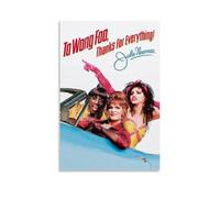 TYRWRHURWEY Póster decorativo con texto en inglés «To Wong Foo, Thanks for Everything!» (40 x 60 cm), estilo vintage estético