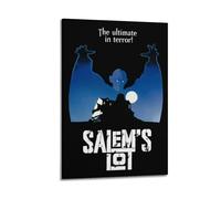TYRWRHURWEY Salem's Lot - Póster decorativo para pared, lienzo estético, vintage, pintura decorativa, sala de estar, dormitorio, decoración de 60 x 90 cm, estilo marco