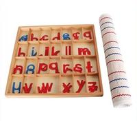 tysdyzgs Buzón de Madera Montessori, enseñanza de Idiomas, SIDA, Juegos de Rompecabezas, Letras inglesas, Juguetes y Regalos