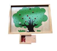 tysdyzgs Enseñanza Montessori de Manzanas para la enseñanza del SIDA, SIDA para la enseñanza de matemáticas para niños para la coordinación Mano-Ojo