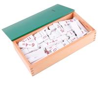 tysdyzgs Montessori Division Mental Arithmetic Box, un Juego de Juguetes Educativo para el Desarrollo del Cerebro de los niños,Subtraction