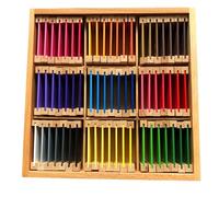 tysdyzgs Montessori Paleta de Colores pequeña, enseñanza cognitiva sensorial SIDA Educación Preescolar Juegos de Rompecabezas,Large