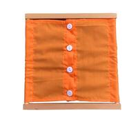 tysdyzgs Montura de Ropa Montessori con Botones pequeños, educación temprana para la formación de Vestir de los niños en Jardines de Infancia
