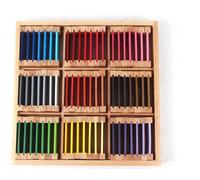 tysdyzgs Paleta de Colores de tamaño Mediano Montessori, Juguete de Rompecabezas de coordinación Mano-Ojo de Dormitorio de reconocimiento de Color,Large