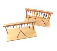 tysdyzgs Soporte de Cuentas Montessori 1-9/11-19, Ayuda para la enseñanza de matemáticas Reconocimiento de Colores para la educación Infantil,Small