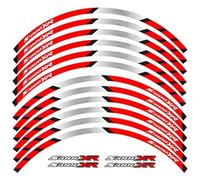 TYSMYXGS Adhesivo Reflectante para Rueda De Motocicleta, Cinta Adhesiva para Llanta, Accesorios Impermeables para BMW S1000XR S1000 XR Paquete Completo de Pegatinas para Llantas(Color 7)