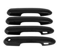 TYSMYXGS Cubierta Decorativa Para Manija De Puerta Exterior De Para Toyota Para Rav4 2019-2014. Protector Exterior Para Manija De Puerta Delantera Y Trasera.(Aspecto de fibra de carbono)
