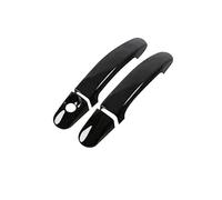 TYSMYXGS Embellecedor De Manija Exterior De Puerta Para Opel Para Vauxhall Para Corsa D S07 (2006-2014), Adhesivo Decorativo Para Manija Lateral.(Negro,2 puertas)