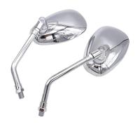 TYSMYXGS Espejos retrovisores Espejo Retrovisor De Motocicleta Reemplazo Giratorio Ajustable Izquierdo Y Derecho para Suzuki Intruder Volusia VS VL 700 750 800 1400 1500 1 par