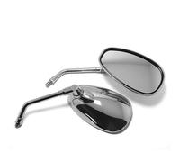 TYSMYXGS Espejos retrovisores Espejo Retrovisor para Motocicleta, Espejos Retrovisores Laterales para Suzuki Intruder 1400 1500 700 750 800 Volusia 800 1 par