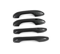 TYSMYXGS Protectores Antirrayas Para Manijas De Puertas Exteriores De Para Hyundai Para Alcazar (modelos 2022, 2023 Y 2024). Manija Exterior Protector Cubierta(Negro)