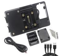 TYSMYXGS Soporte para Teléfono Móvil Inteligente De Motocicleta con Navegación GPS para B&MW F 850 GS, F 750 GS, F850GS Adventure Y F750GS 2018-2021 Soporte De Navegación(Negro 3)