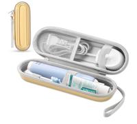 TYSORETY Estuche de viaje para cepillo de dientes eléctrico Oral B/Oral-B Pro 1000 1500 5000 7000 y Philips Sonicare 4100 1100 5300 5100 6100/iO Series, fundas protectoras duras de almacenamiento