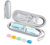 TYSORETY Estuche de viaje para cepillo de dientes eléctrico Oral B/Oral-B Pro 1000 1500 5000 7000 y Philips Sonicare 4100 1100 5300 5100 6100/iO Series, fundas protectoras duras de almacenamiento