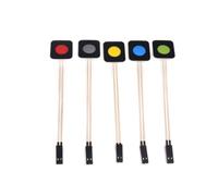 TYSQXQ 4 teclas de interruptor de membrana de color, 1 tecla matriz interruptor de membrana