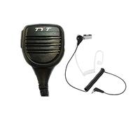TYT IP54 impermeable hombro remoto altavoz micrófono para MD-380/UV380 UV8000D/E, Baofeng, AnyTone, Kenwood DMR/radio analógica de jamón con auricular de tubo acústico