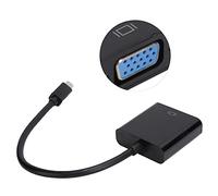 TYTOGE Adaptador Mini a VGA, ABS Compacto para ThinkPad | Plug and play, Material ABS duradero, Adecuado para proyectores, Uso a largo plazo