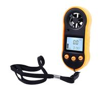 TYTOGE Anemómetro Digital, Pantalla LCD Retroiluminada Medidor de Velocidad del Viento de Alta Precisión Rodamiento de Baja Fricción para Pruebas en Interiores y Exteriores