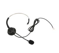 TYTOGE Auriculares de Servicio Al Cliente, Auriculares de Teléfono con Cable Largo de una Sola Oreja para Centro de Llamadas