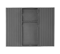 TYTOGE Bandeja de Reposabrazos sofá, Portavasos Antideslizante de Silicona con Plataforma para Control Remoto, Bocadillos, Teléfono, café (Gris)