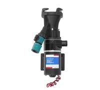 TYTOGE Bomba Picadora, Autocebante de Alta Eficiencia 12 GPM 45 LPM Doble 4 Cuchillas en Espiral 12 V 15 A Bomba de Drenaje de Agua para Riego Agrícola