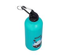 TYTOGE Botella de Agua para Niños, Jarra de Agua Deportiva con Aislamiento de Aluminio de 500 Ml de Dibujos Animados con Tapa a Prueba de Fugas y Hebilla para Colgar, para (Ciervo verde)