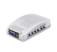 TYTOGE Caja Convertidora para PC, Ajuste de Tamaño Independiente | Admite vídeo compuesto, diseño de hardware , compatible con todos los sistemas