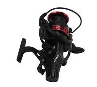 TYTOGE Carrete Giratorio, 9+1BB 4.7:1 Delantero Trasero Doble Perilla de Arrastre Copa de Alambre de Metal con Interruptor Automático Rápido, para Pesca de Tiro Largo en Agua Salada (AO6000)
