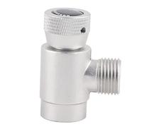 TYTOGE Conector de Recarga de CO2 CGA320, Adaptador de Cilindro de Refresco de Aluminio con Diseño Estable para EE. UU., Canadá, Brasil, Colombia, Filipinas