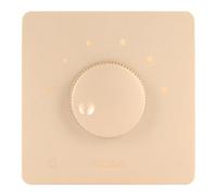 TYTOGE Controlador de Volumen de 50 W, 5 Engranajes Ajustables (Oro) | PC retardante de llama, cableado sencillo, ajuste flexible