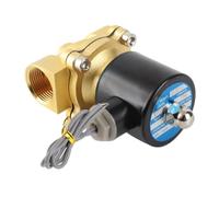 TYTOGE Electroválvula, 3/4 Pulgadas, Cuerpo de Latón, 24V | Función normalmente cerrada, rendimiento estable, adecuada para agua, gas, aceite.