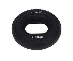 TYTOGE Fortalecedor de Agarre de Mano, Anillo de Ejercicio de Silicona con Textura de Neumático Antideslizante para Entrenamiento Avanzado 70 80 Lb, Entrenador de Agarre Portátil