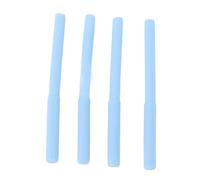 TYTOGE Fundas para Estufa de Araña, Funda para Pie de Estufa de Araña para Picnic, 4 Piezas, 8,8 Cm de Largo, Flexible para Acampar (azul cielo)