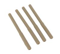 TYTOGE Fundas para Estufa de Araña, Funda para Pie de Estufa de Araña para Picnic, 4 Piezas, 8,8 Cm de Largo, Flexible para Acampar (Caqui)