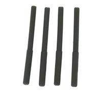 TYTOGE Fundas para Estufa de Araña, Funda para Pie de Estufa de Araña para Picnic, 4 Piezas, 8,8 Cm de Largo, Flexible para Acampar (Verde militar)