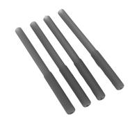 TYTOGE Fundas para Estufa de Araña, Funda para Pie de Estufa de Araña para Picnic, 4 Piezas, 8,8 Cm de Largo, Flexible para Acampar (Negra)