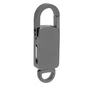 TYTOGE Grabadora Activada por Voz, Grabadora de Voz de Metal con Diseño de Llavero con Reducción de Ruido, Grabación de 360 Grados para Conferencias en Clase (Memoria de 8GB)