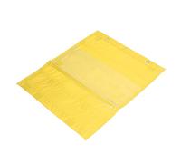 TYTOGE Gráfico de Bolsillo Magnético, 5 Filas de Bolsillos Transparentes para Horarios y Actividades con Cierres de Gancho y Bucle para Aula o Escuela en Casa (Amarillo)