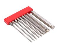 TYTOGE Juego de Puntas de Destornillador Hexagonal con Cabeza de Bola | Acero de alta calidad, bloqueo de tornillo preciso, ajuste universal para diferentes herramientas
