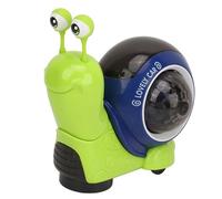 TYTOGE Juguete de Caracol para Caminar Boca Abajo, Juguete de Caracol para Gatear con Música de Rueda Universal para Juego Diario (Araña Verde)