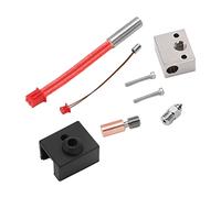 TYTOGE Kit Hotend para Impresora 3D, Bloque Calefactor de Aleación de Cobre TC4 con Aislamiento Térmico para Impresoras 3D Ender 3 S1 Pro CR10 Smart Pro