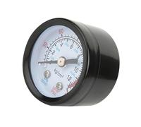 TYTOGE Manómetro de Compresor de Aire, Medidor de Presión de Carcasa de Hierro de 0-180 PSI 0-12 Bar para Compresores de Pistón de Tornillo, con Dial de Fácil Lectura