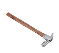 TYTOGE Martillo para Herrador, Herramienta de Acero y de Madera para Herrar, para el Cuidado de los Cascos de los Caballos, con Superficie Brillante y Agarre Cómodo