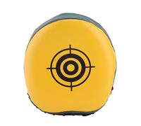 TYTOGE Mini de Boxeo, Almohadillas de Boxeo de Enfoque Curvo con Cuero de PU de Alta Resistencia Al Desgaste y Esponja Espesa para Niños, Taekwondo, Entrenamiento de (Amarillo)